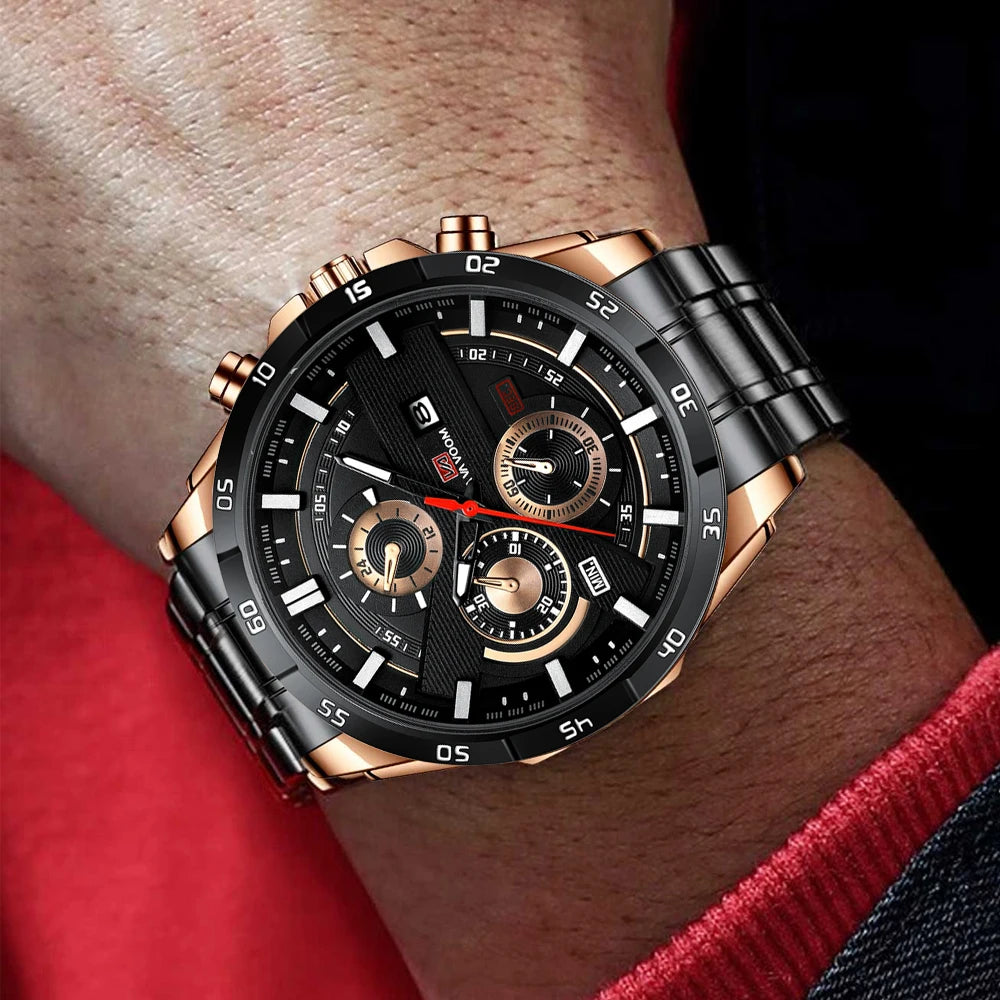 Classy Sport Watch - Luxury Modern Design Timepiece