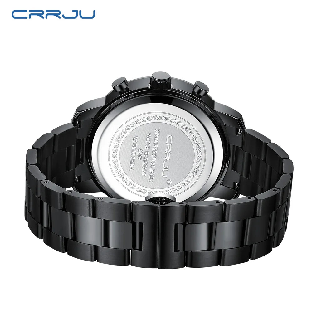 Fashionable Business Style Watch - 30M Waterproof Stainless Steel Timepiece