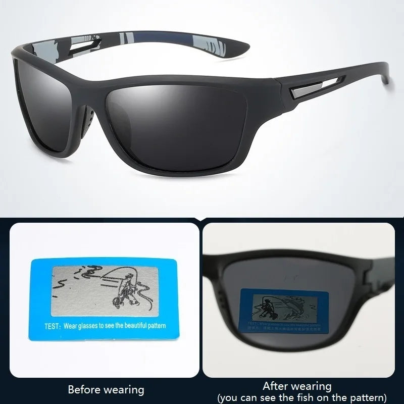 Professional Polarized Fishing Sunglasses - Multi-Feature Sports Eyewear