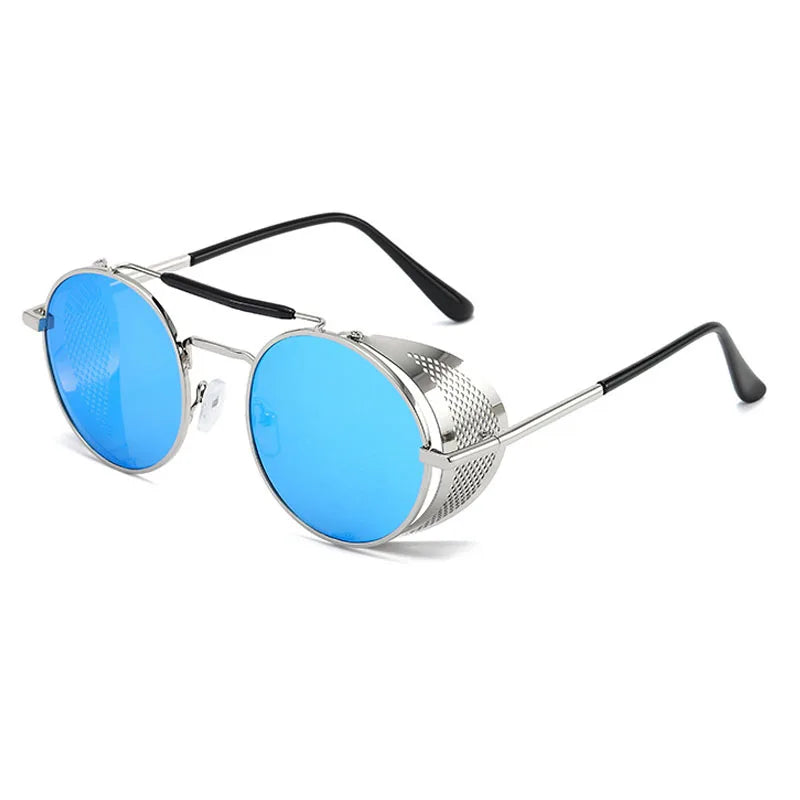 Vintage Polygon Sunglasses - Premium Alloy UV400 Eyewear