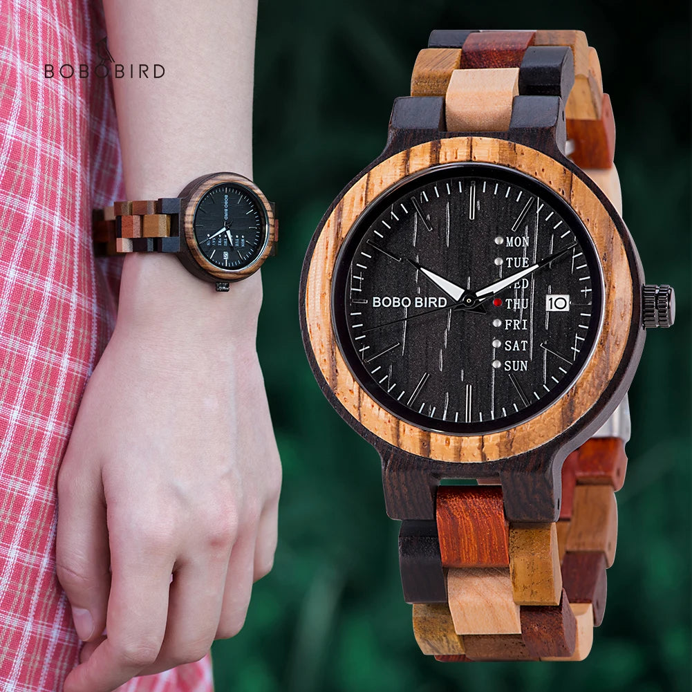 Stylish Casual Wooden Watch - Sustainable Everyday Timepiece