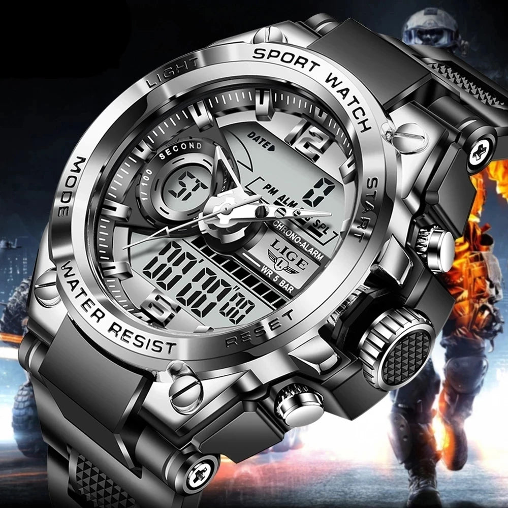 Military 50M Waterproof Quartz Watch - Extreme Conditions Timepiece