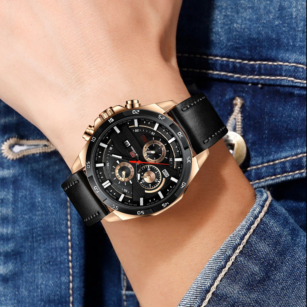 Classy Sport Watch - Luxury Modern Design Timepiece