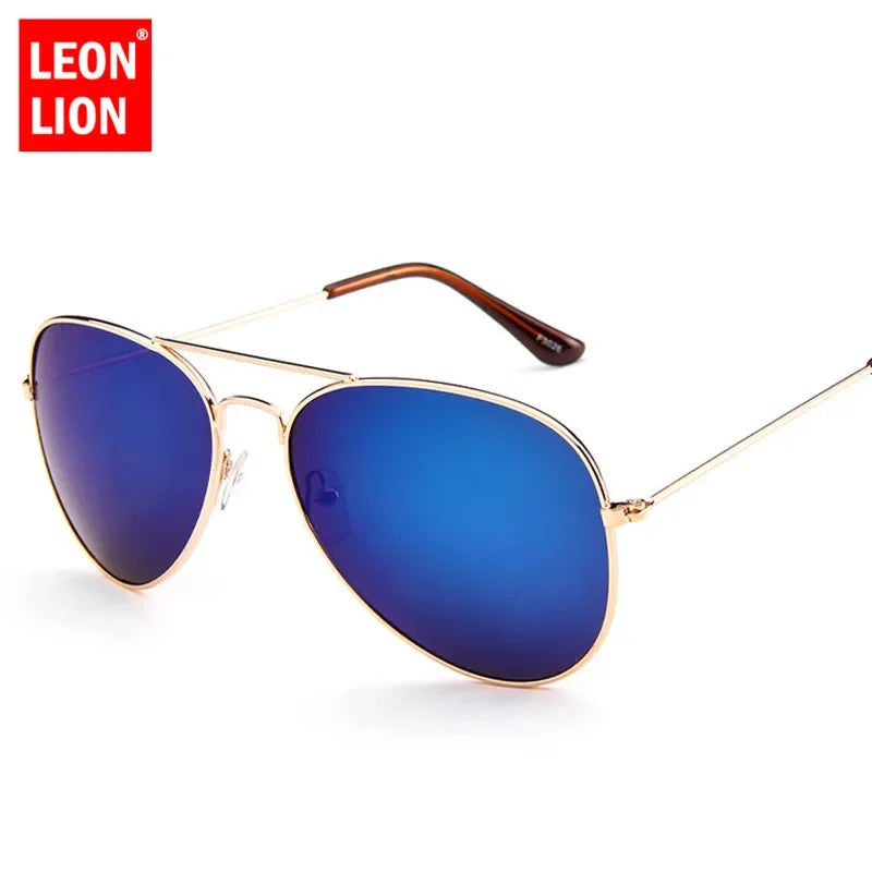 Aviator Style Sunglasses - Timeless Oval UV400 Eyewear