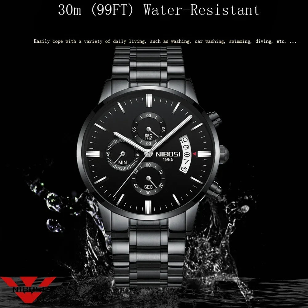 Casual Stylish Watch - Premium Stainless Steel Versatile Timepiece