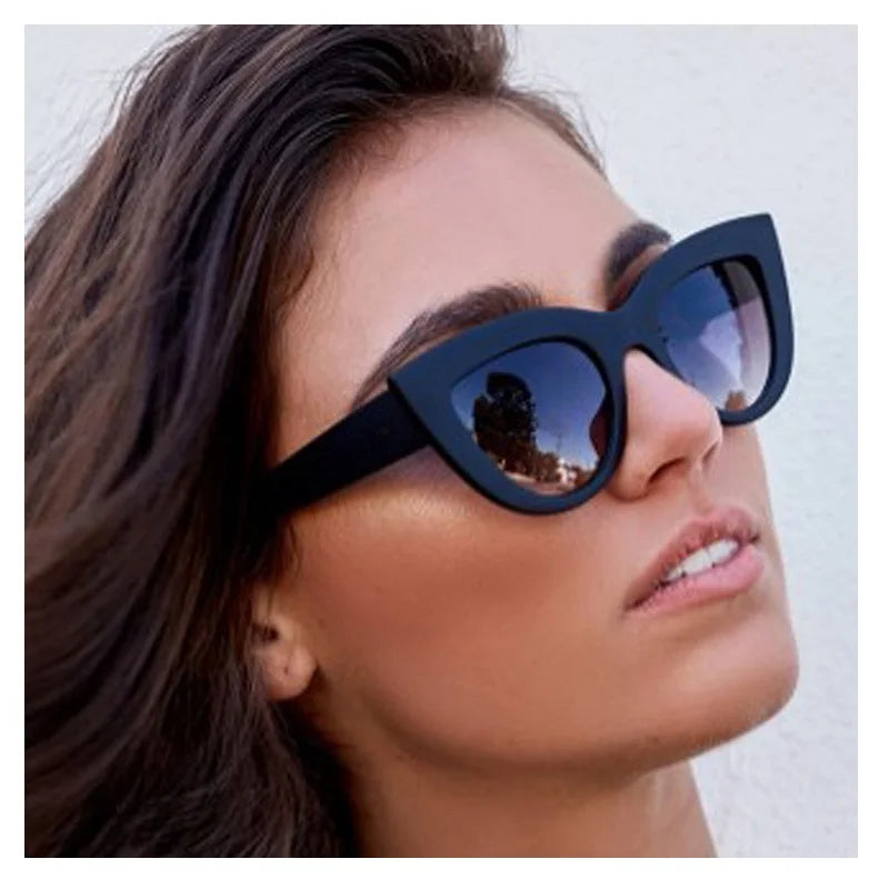Stylish Retro Cat Eye Sunglasses - Premium UV400 Fashion Eyewear