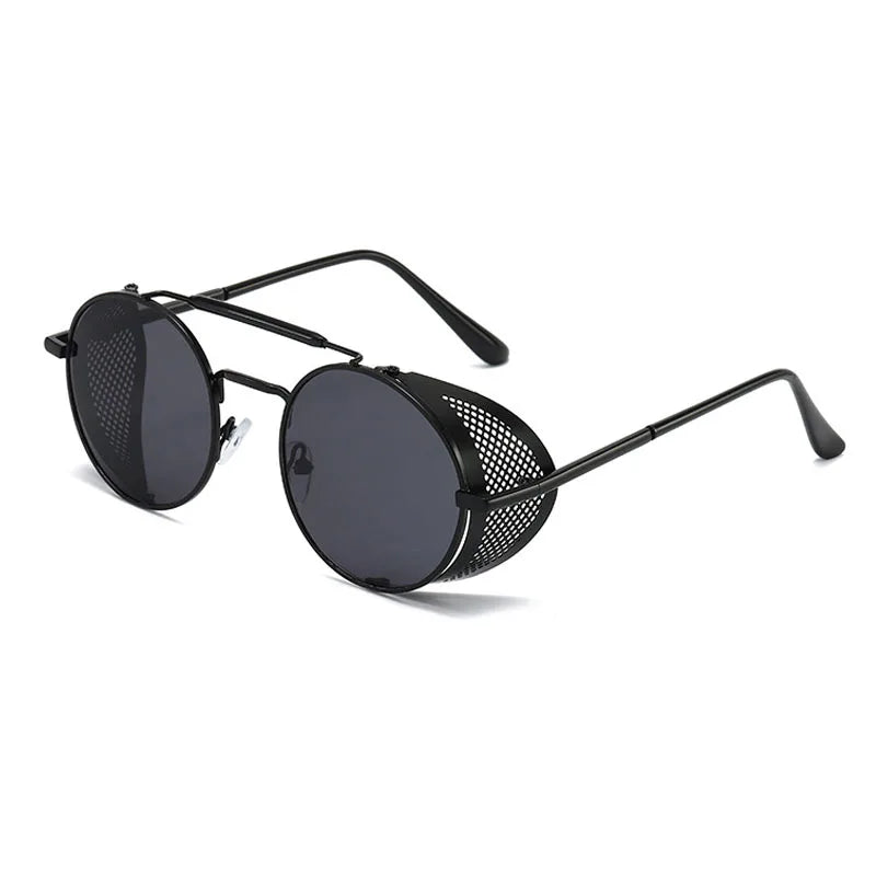 Vintage Polygon Sunglasses - Premium Alloy UV400 Eyewear